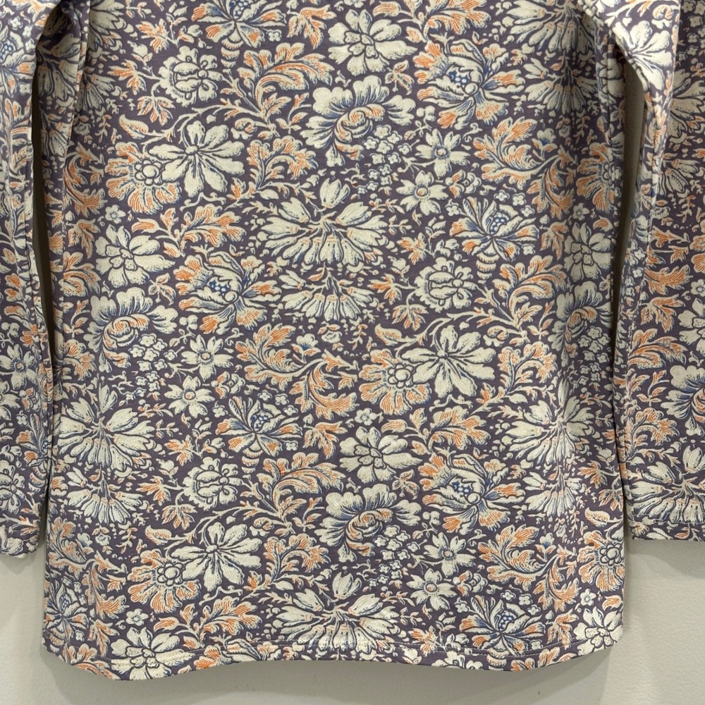 Peruvian Connection Etched Flowers Turtleneck Lil… - image 8